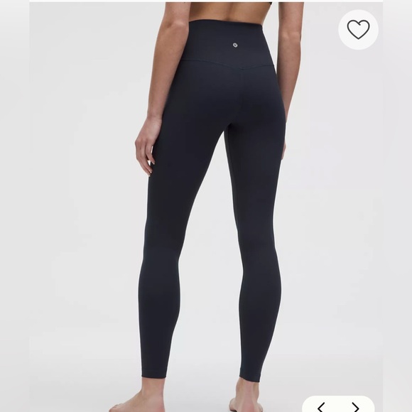 Lululemon Align Navy Leggings, 28” length, Size 16 - Picture 3 of 6